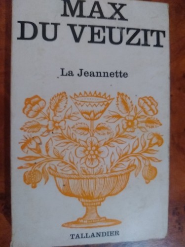 Jeannette max du veuzit - /,