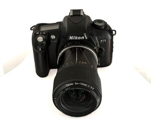 Nikon f75 35mm - f75, boitier