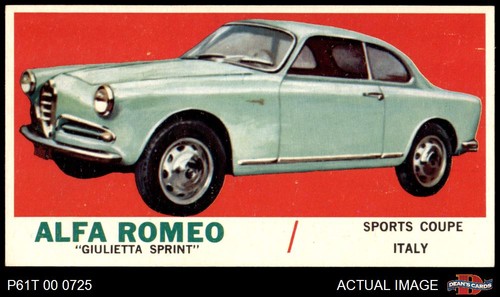 1961 topps sports cars 47 - topps,