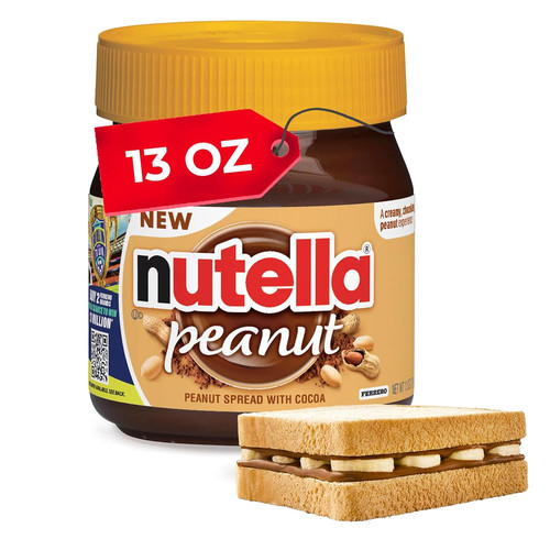 Nutella peanut spread - nutella,