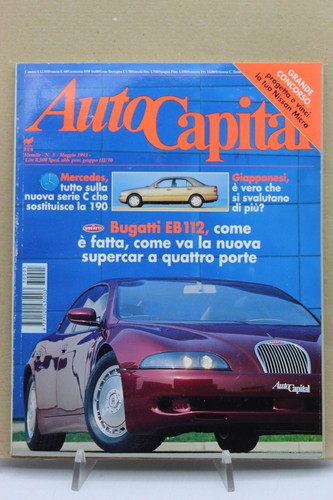 Rivista auto capital bugatti - rivista,