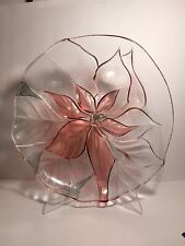 Piatto Centro Tavola In Vetro Soga Japan Color Rosa