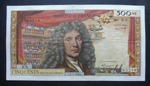 500 francs molière 2 - "molière",