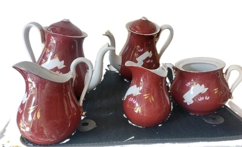 Vintage set porcellana - set, teiera