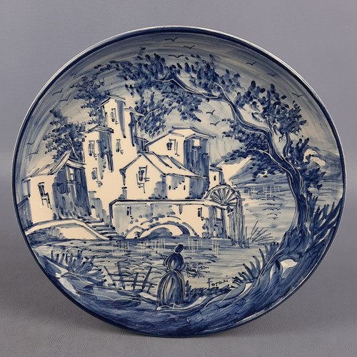 Piatto maiolica appesa - maiolica, d’appesa