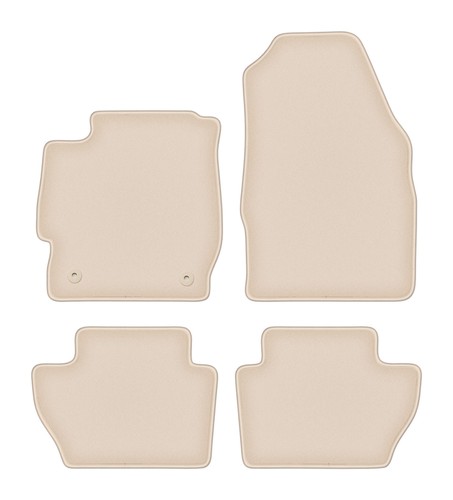 Set tappetini moquette beige