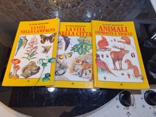 ANIMALI IMPRONTE E TRACCE + LA VITA NELLA CAMPAGNA + LA VIT Guide Mondadori 1982