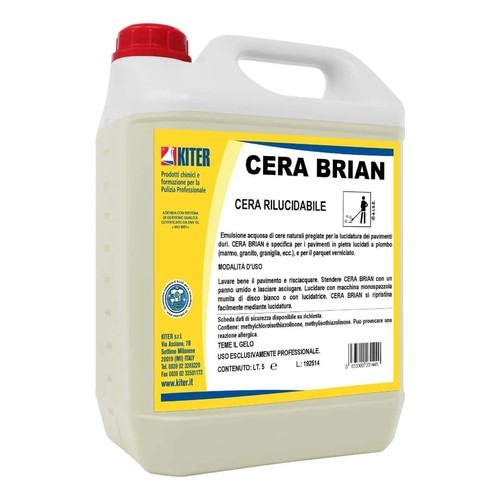 Emulsione cera pavimenti brian - emulsione,
