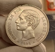 España Spain Duro 5 Pesetas