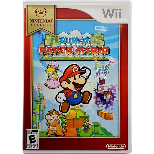 Super paper mario - mario, nintendo