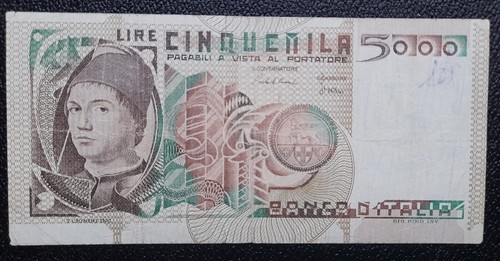 5000 lire antonello messina - lire, da