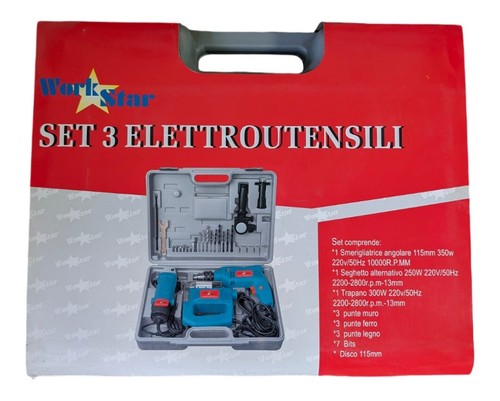 Set elettroutensili - set, 3