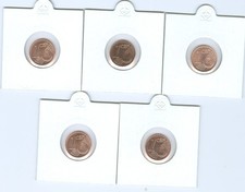 BRD 1 centesimo ADFGJ fior di