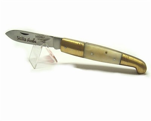 Coltello sicilia araba manico - coltello,