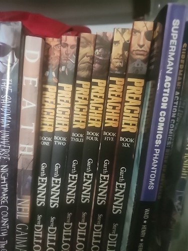 Preacher deluxe graphic novel - deluxe,