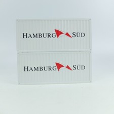 2x Hamburg SÜD 20Ft container