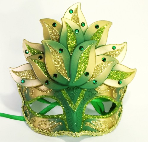 Mascherina veneziana decorata - mascherina,