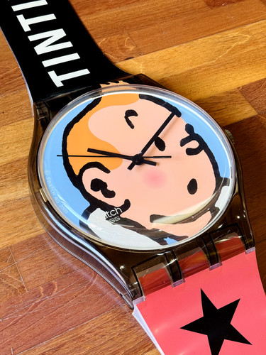 Rare swatch maxi les aventures - rare,
