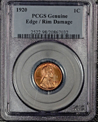 Centesimo lincoln 1920 pcgs - centesimo, 1920,