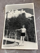 Foto il mausoleo gardone il vittoriale 1951 ragazza epoca fotografia