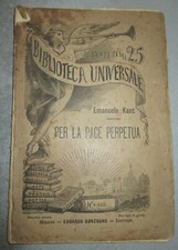 PER LA PACE PERPETUA - KANT