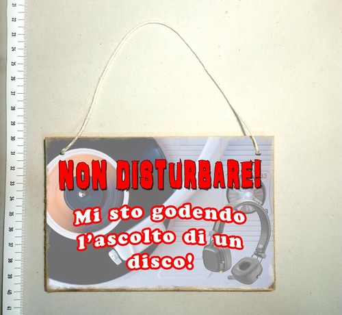 Non disturbare targa negozio - targa,