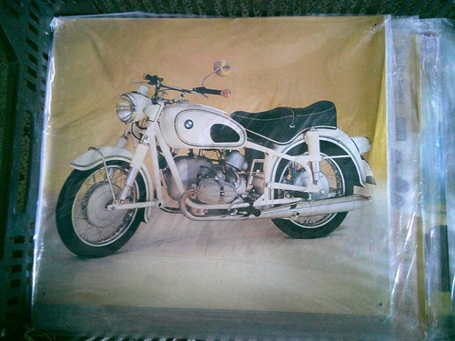Targa latta bmw moto bike - in,