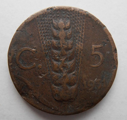 Italia centesimi 1931 - italia,