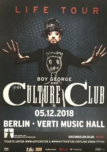 Boy george culture club - club, 2018