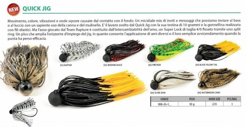 Rapture jig quick - rapture,