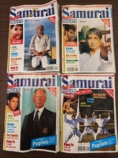 Samurai Rivista Arti Marziali Judo Karate Kung Fu Boxe Pugilato 