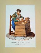 1900 COSTUME NAPOLI CAMBIO MONETE DI RAME