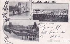 * LEGNANO - Panorami con Lavandaie 1900