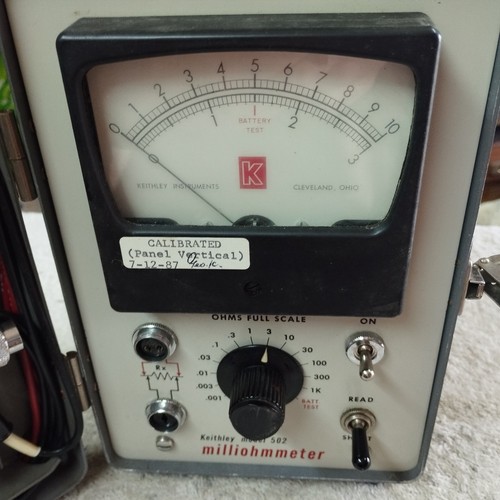 Milliohmmeter keithley mod - milliohmmeter,