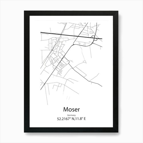 Moser germania mappa - moser,germania,