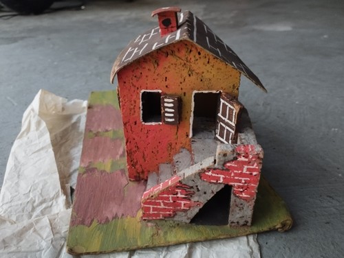 Presepe italiano casetta - casetta, di