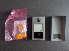 Videocitofono IP Hikvision DS-KV8113-WME1(C) + protezione pioggia + tag rfid