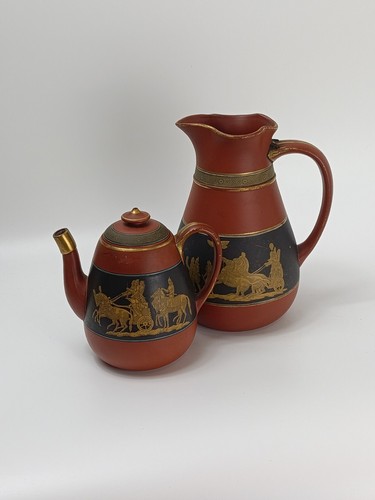 Antica teiera brocca con - e,