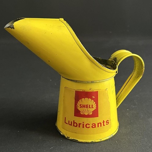 Shell lubricants half pint - shell,