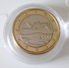 MONETA 1 EURO FINLANDIA 2001