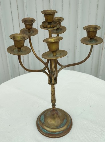 Vecchio candelabro candeliere - candelabro,