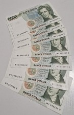 BANCONOTE ITALIA 5000 LIRE