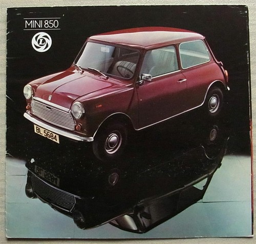Mini 850 brochure vendita auto - 850,