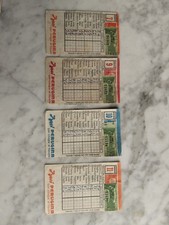 Lotto 4 Schedine Totocalcio