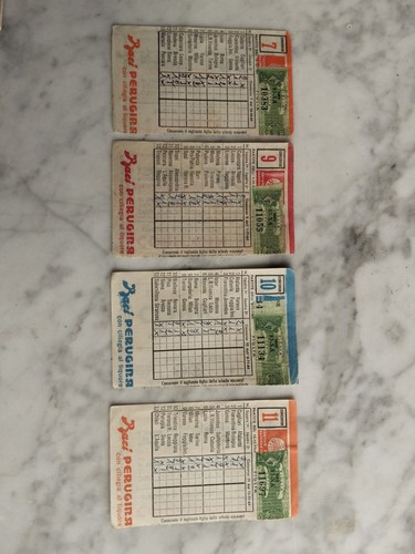 Lotto schedine totocalcio - lotto,