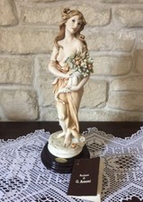 Capodimonte  RARA Statua G. Armani “SUMMER LADY” con cornucopia Florence “