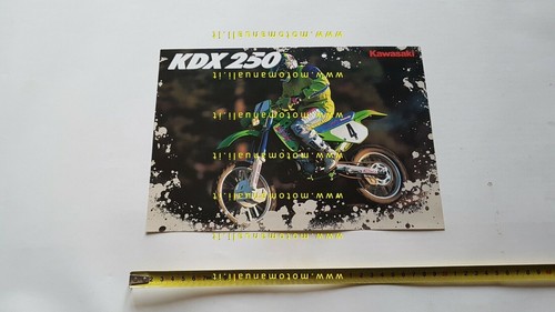 Kawasaki kdx 250 - kdx, 1992