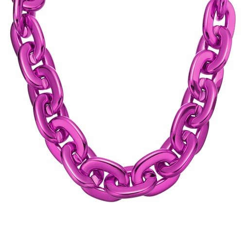 Collana catena plastica - collana, in