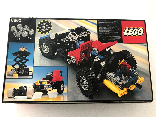 Lego technic 8860 telaio - 8860, auto