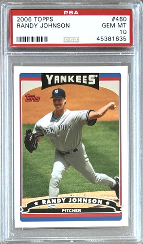 2006 topps 460 randy johnson - 2006,